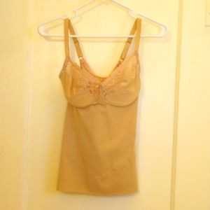 MIRACLESUIT Alluring Lace Underwired Shapewear Extra Firm Control Camisole 38C